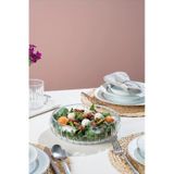Cam Salata Kasesi - 21 Cm Orta Sunum Kasesi - 2 Li Çok Amaçlı Kase Meyvelik Şeffaf