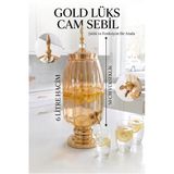 Cam Sebil - Yağlık, Şerbetlik, Sürahi - 6 Litre, 50 Cm-4