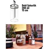 Cam Şekerlik, 15 Cm, Şık ve Kullanışlı Ev Dekoru Için Ideal. - Seçenek 1