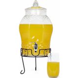 Cam Şerbetlik Musluklu 8 Litre