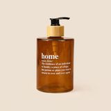 Cam Sıvı Sabunluk - Amber / Siyah - 450 Ml