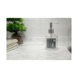 Cam Sıvı Sabunluk,siyah Etiketli 300ML Seti 7,6X15,5CM - 0,25 gr
