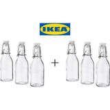 Cam Sos Şişesi, 15CL, 6'lı Paket, Kahverengi - Ahşap - Ceviz