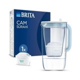 Cam Su Arıtma Sürahisi 1x Pro All-In-1 Filtreli - Açık Mavi 2,5 Lt