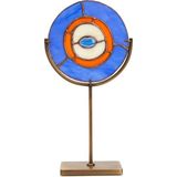 Cam Vitray Nazarlık Cam Obje - Turuncu - Standart