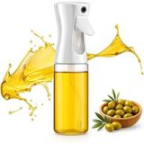 Cam Yağ Sprey Şişesi 200ml – Manuel Basınçlı Zeytinyağı Püskürtücü, Gıda Uyumlu Yağ Şişesi, Airfryer, Salata ve Fırın Yemekleri için Mutfak Spreyi, Çok Amaçlı Sprey Şişesi, EVINTO