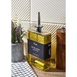 Cam Yağdanlık - Sosluk, Sirkelik, Yağlık - Gümüş Başlık - 350 Ml