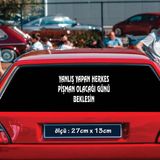 Cam Yazilari - Atarli Ukala Turkce Sarki Anlamli Sozler - Cam Yazilari Sticker Etiket Yapistirma