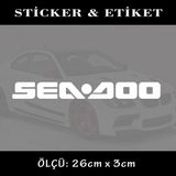 Cam Yazısı Sticker- 2 Adet Oto Sticker Yapıştırma Etiket - Araba Motosiklet Dolap Kamyon Atv Uyumlu