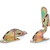 Camaks Metal Masa Menteşesi Slot Tipi-18 mm Çelik