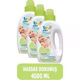 Çamaşır Deterjanı Sensitive 1500ML Hassas Dokunuş -Yeşil -3 Lü Set
