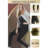 Çamaşır Kenti DİKİŞSİZ AYAKSIZ PELÜŞ TAYT