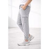 Çamaşır Kenti Erkek Jogger Eşofman Altı Regular Fit , Kargo Cepli, Lastikli Paça, Günlük Spor Pantolon - Gri