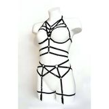Çamaşır Kenti Seksi Jartiyer Harness Takım - Brf347