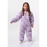 Çamaşır Kenti Unicorn Desenli Çocuk Uyku Tulumu - Mor - 2 Yaş