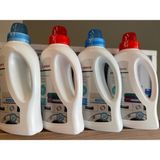 Çamaşır Makineleri Için Sıvı Çamaşır Deterjanı 4'lü Ekonomik Set (2 Renkli, 2 Beyaz Topl - 1 kg - Genel