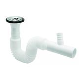 Camasır Makınesı Cıkıslı Kısa Lavabo Altı Gırtlak Boru/Lavabo Sıfonu