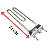 Çamaşır Makinesi Isıtıcı Rezistansı 240/155 mm Sensör Delikli 2000 W