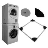 Çamaşır Makinesi Kurutma Makinesi İstifleme Birleştirme Kiti Arçelik, Beko Ayarlanabilir ,Gri - Inox