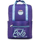 Cambridge Polo Club American Chic Çok Gözlü Unisex Mor Çocuk İlkokul Çantası