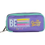 Cambridge Polo Club Be Happy Tek Bölmeli Unisex Çocuk Kalem Kutusu - Fuşya