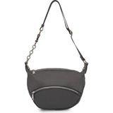 Cambridge Polo Club Cambirdge Polo Club Zincir Detaylı Fermuarlı Kadın Omuz Çantası MB15 - 25x10x4 - Gri