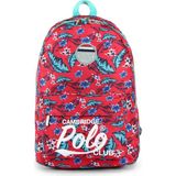 Cambridge Polo Club Island Roamer İki Bölmeli Unisex Sırt Çantası Kırmızı