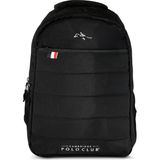 Cambridge Polo Club Minimalist Tasarım Unisex Çok Gözlü Sırt Çantası - Siyah