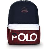 Cambridge Polo Club Preppy Tek Ana Bölmeli Unisex Sırt Çantası - 003-Lacivert