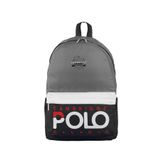 Cambridge Polo Club Preppy Tek Ana Bölmeli Unisex Sırt Çantası GRİ
