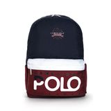 Cambridge Polo Club Preppy Tek Ana Bölmeli Unisex Sırt Çantası Lacivert