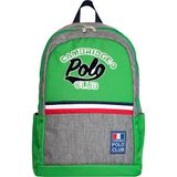 Cambridge Polo Club Stanford Academy Iki Ana Bölmeli Unisex Sırt Çantası - Yeşil