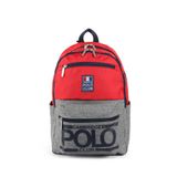 Cambridge Polo Club Street Style Dört Bölmeli Unisex Okul Sırt Çantası Kırmızı / Cpo4016.003