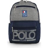 Cambridge Polo Club Street Style Dört Bölmeli Unisex Sırt Çantası - Lacivert
