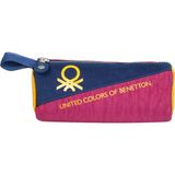 Cambridge Polo Club United Colors Of Benetton. Ton Sür Ton Unisex Çocuk Üçgen Kalemlik - Bordo