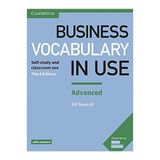 Cambridge University Press Business Vocabulary In Use Advanced With Answers And Ebook