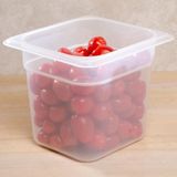 Cambro Yarı Saydam Polipropilen Gastronom Küvet GN 1/6 150,17.6x16.2x15 cm