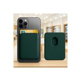CAMCI İphone Ve Diğer Megsafe Özellikli Telefon ve Telefon Kılıflarıyla Uyumlu Deri Kartlık Cüzdan.