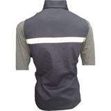 Çamdalı İş Elbiseleri 16/12 Gri Gabardin Çok Cepli Reflektörlü İşçi Yeleği S