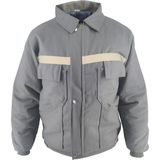 Çamdalı Iş Elbiseleri - Iş Montu - 7/7 Kapitoneli Gri Kışlık Iş - XXXXL