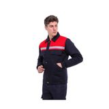 Çamdalı Iş Elbiseleri - Iş Montu - 7/7 Kapitoneli Kırmızı Robalı Lacivert Kışlık Işçi Montu LACİVERT-2XL