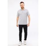 Çamdalı Iş Elbiseleri Polo Yaka Gri Kısa Kollu Süprem Iş Tişörtü - Polo Yaka T-Shirt - 3XL