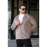 Camel Cepli Basic Erkek Polar Gömlek E6764 - XL