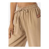 Camel Ham Keten Pantolon TYC00392993179