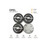 Camel Opel Astra G Astra H Corsa D Meriva Vectra C Zafira B Jant Göbeği Kapağı 64 mm Füme 4'lü Takım