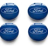 Camel Shop Ford Focus-Fiesta-C-Max-Kuga-Mondeo-Ecosport-Transit Connect-Tourneo Connect Uyumlu 60 mm Jant Göbeği Takımı (Oem Kalite) H95SX-1137-EA