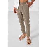 Camel Standart Fit Dokuma Hafif Esnek Chino Erkek Pantolon - 82180
