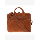 Camel Still Hakiki Süet Deri 13-14 inç MacBook/Laptop Çantası