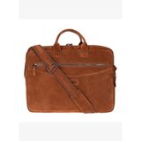 Camel Still Hakiki Süet Deri 15-16 inç MacBook/Laptop Çantas