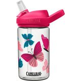 Camelbak Eddy Colorblock Butterflies Geri Dönüştürülmüş Tritan Plastik Pembe Pipetli Suluk 400 ml - Standart